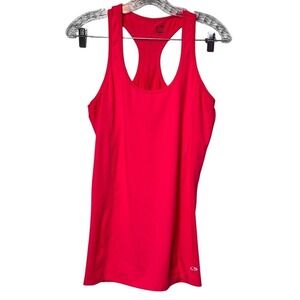 Champion Duo Dry Pink Racerback Tank Top Womens Medium Athletic Workout Shirt